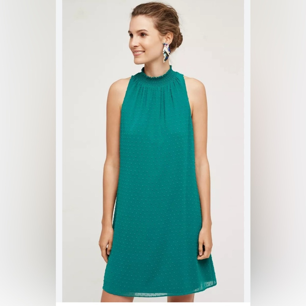 Anthropology Meadow Rue Swiss Dot Dress, size small